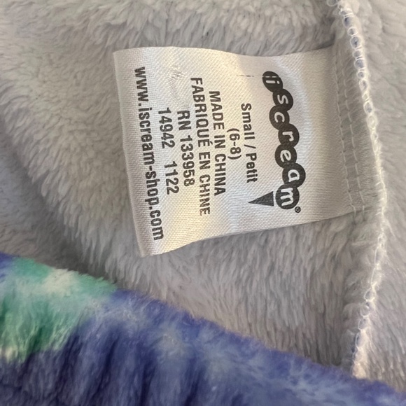 iScream Girls Cozy Fuzzy Warmup or Pajama Pants - like new - Picture 3 of 3